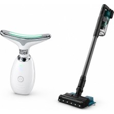 Philips 6000 Serisi Kablosuz Dikey Süpürge XC6557/01 + Yüz Masaj Aleti Hediye