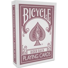 Bicycle Reverse (Ruby) Oyun Iskambil Kartı