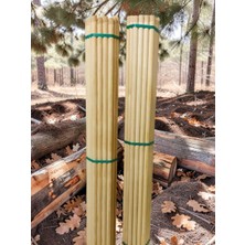 GÜRMOP Çam Ahşap Süpürge Sapı 120 cm / 6 Adet