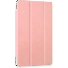 Royaleks Samsung Galaxy Tab A9 Kılıf Tablet Smart Kılıf - Rose Gold