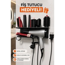 Venon Homelazer Dyson Lüks 7 Gözlü Siyah + Kablo Tutucu