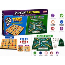 Maketçiniz 2 Li Eğitici Öğretici Eğlenceli Kutulu Zeka Oyunları 3-9 Taş-Kelime Oyunu Tek Kutuda