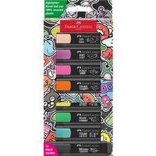 Faber Castell Grafiti Fosforlu Kalem Seti 8li 25 46 92