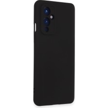 One Plus 9 Kılıf Nano Içi Kadife Silikon - Siyah