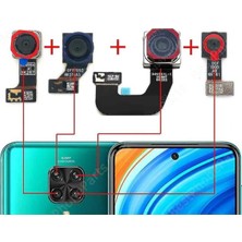 Genos Xiaomi Redmi Note 9 Pro Ile Uyumlu Arka Kamera Ithal Full Set