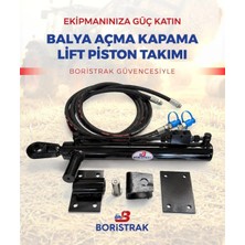 Boristrak Balya Makinesi Açma Kapama Pistonu Ok Lifti 66 cm Mil Çapı 35MM