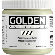 Golden Heavy Body Akrilik Boya 473 ml Seri 7 Phosphorescent Green 4900