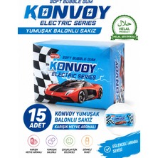 Emrah Gültekin Yumuşak Balonlu Sakız 15 Adet Karışık Meyve Aromalı Sakız Hediye Paketinde