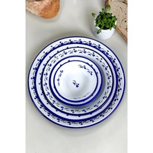 İnci Emaye 20CM-24CM-32 Cm-36 Cm-40 cm 5 Li Emaye Leğen Çırpma ve Karıştırma Kabı, Hamur Leğeni,meyvelik, Çeyiz
