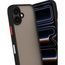 iPhone 17 Kılıf Montreal Silikon Kapak - Siyah