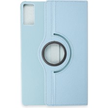 Pad 6 Kılıf 360 Tablet Deri Kılıf - Turkuaz