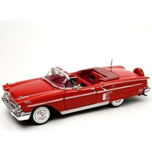 Motor Max Kırmızı 1:24 1958 Chevy Impala Araba - Chevrolet