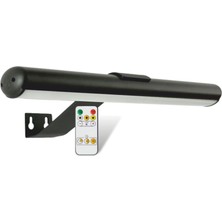 Cata Ct 2465 Siyah Kasa 1,5W Şarjlı Duvar Tipi LED Aplik 3 Renk