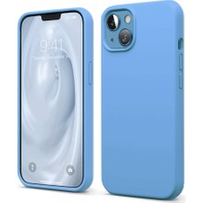 iPhone 14 Kılıf First Silikon - Mavi