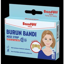 Banduff Sağlık Burun Bandı Küçük/orta 10 Adet