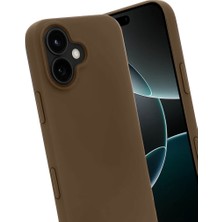 iPhone 17 First Silikon - Kahverengi