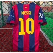 Breathless F.c Barcelona 2015 Sezonu Lionel Messi Yetişkin Forması