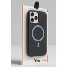 iPhone 14 Pro Max Helen Magsafe Kapak - Derin Mor