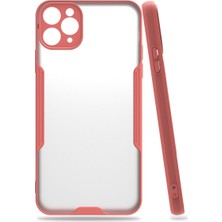 iPhone 11 Pro Max Kılıf Platin Silikon - Pembe