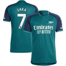 Breathless Arsenal 2023--24 Sezonu Bukayo Saka Deplasman Forması