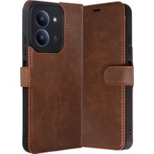 Redmi 15C 4g Trend S Plus Kapaklı Kılıf - Taba