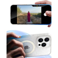 iPhone 14 Pro Max Pummel Shiny Magsafe Kapak - Siyah