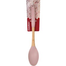 Cooker Silikon Kaşık 32cm Pembe Renk CKR2318