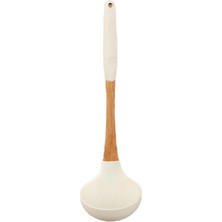 Silikon Kepçe 28CM Krem Renk CKR2320