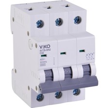 Renas Store Viko 4VTB-3C32 Otomatik Sigorta 4,5ka C Tipi 3 Kutup 32A