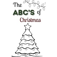 Renas Store Independently Published Desıgned By Drane Abc's Of Christmas Children's Colouring Book: 6x9" Perfect For Travel, On The Go Colouring, Non Religious Christmas, Letter Recognition & Tracing