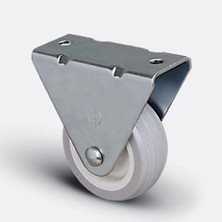 Renas Store Emes Sabit Maşalı Gri Teker 75 mm 50 kg (Kod: EP02 Zkc 75)