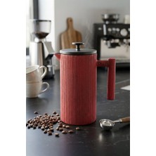 Renas Store Taşev Bambum Taşev Linden Döküm French Press KIRMIZI,8681734460074