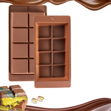 Renas Store Porsima Mys 30301-1 Çikolata Kabı Dubai Silikon, Çikolata Yapma Kalıbı Bpa Free Pratik Çikolata Kalıbı