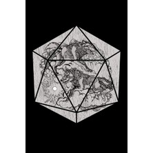 Renas Store Loup De Fenris Hatti Et Skoll D20 - Carnet Sur La Mythologie Nordique: Dın A5 (6x9) Carnet Pour Les Amateurs De Jeu De Rôles Et Les Fans De Rpg De ... Et En Semaine Pour La Fonction Du Journal