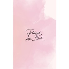 Renas Store Pink Alphabetical Password Log Book - 5" x 8"