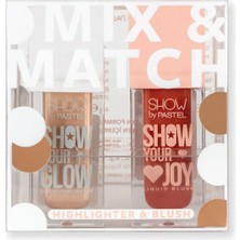 Renas Store Show By Pastel Glow Liquid Highlighter 72 & Joy Liquid Blush Allık 57