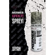 Renas Store Aquacool Trend Mermer Efekt Spreyi 200ML Siyah
