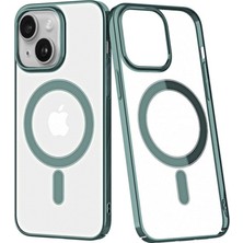 iPhone 14 Plus Kılıf Element Magneticsafe Sert Kapak - Köknar Yeşili