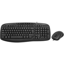 Renas Store Frısby FK-4825QU USB Q Kablolu Klavye-Mouse Set