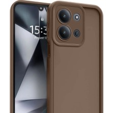 Redmi 15C 4g Viera Silikon - Kahverengi