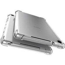 Renas Store Zore Apple ile Uyumlu iPad 10.2 2021 (9.nesil) Kılıf Tablet Nitro Anti Shock Silikon Kapak Renksiz