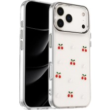 iPhone 17 Pro Fiyonk Desenli Kapak - Desen 9