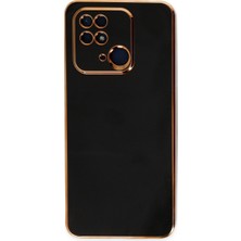 Redmi 10C Kılıf Volet Silikon - Siyah
