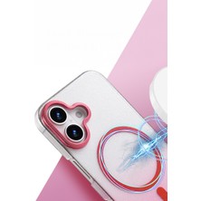 iPhone 16 Plus Glossy Magsafe Kapak - Çöl Titanyum