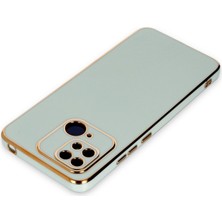 Redmi 10C Kılıf Volet Silikon - Açık Yeşil