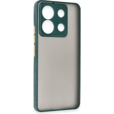 Redmi Note 13 Pro 5g Kılıf Montreal Silikon Kapak - Yeşil
