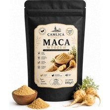 Tarihi Çamlıca Baharatçısı Maca Tozu 100 G – Peru Maca Kökü Öğütülmüş Toz