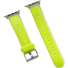 Watch 38MM Jelly Silikon Kordon - Yeşil
