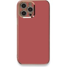 iPhone 12 Pro Kılıf Volet Silikon - Kırmızı