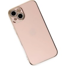 iPhone 15 Kılıf Volet Silikon - Pembe